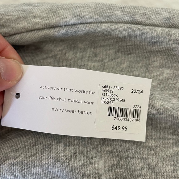 Lane Bryant Livi Heather Gray Sleeveless Sweater Top - Picture 5 of 8